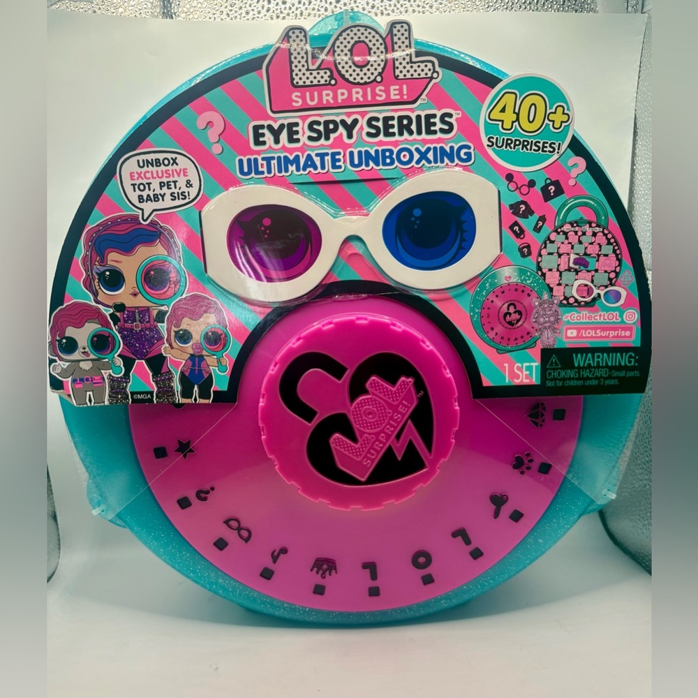 L.O.L. Surprise! Eye Spy Series Ultimate Unboxing - Pink & Teal
